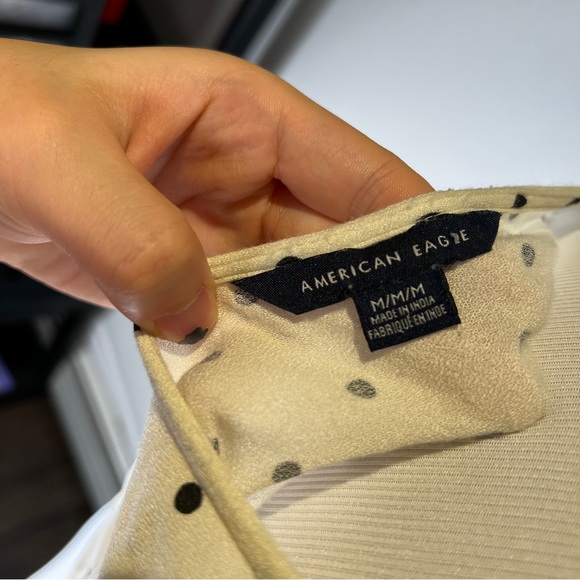 American Eagle Polka Dots Top - Picture 2 of 4